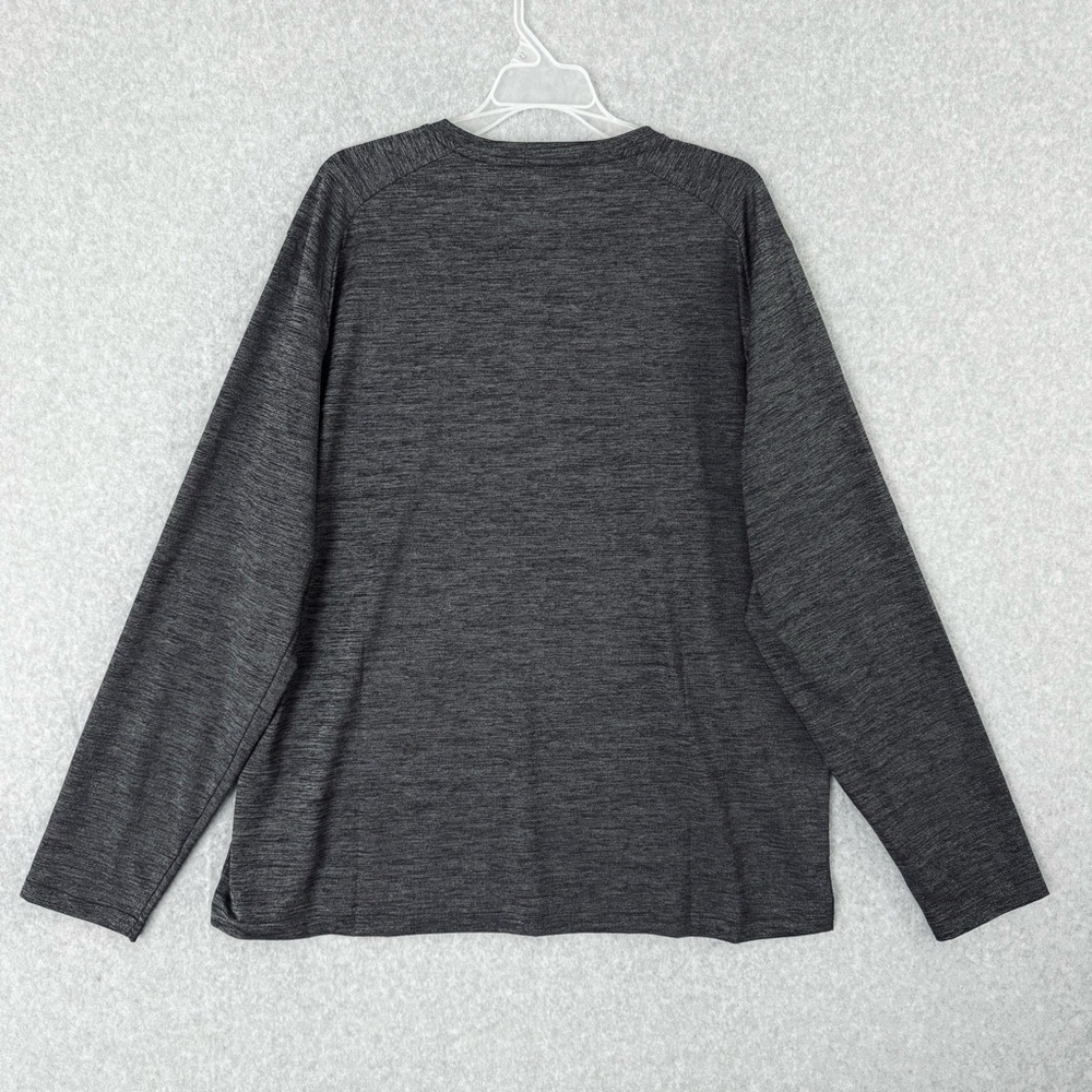 RLX Ralph Lauren Performance Long Sleeve Lightweight Crew Neck T Shirt Grey XL - Picture 7 of 16